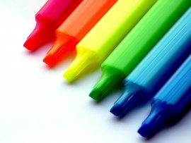 Coloured crayons (click to view)
