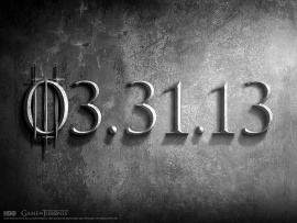 Game of Thrones Season 3 Teaser Wallpaper (click to view)