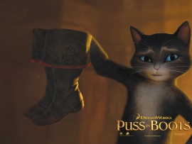Puss In Boots free desktop wallpaper (click to view)