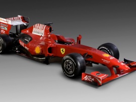 Red Ferrari Racing Car (click to view)