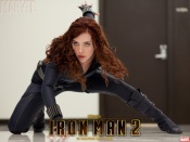 Scarlett Johansson as Black Widow in Iron Man 2