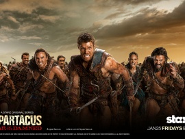 spartacus war of the damned  Rebels Charge free desktop wallpaper (click to view)