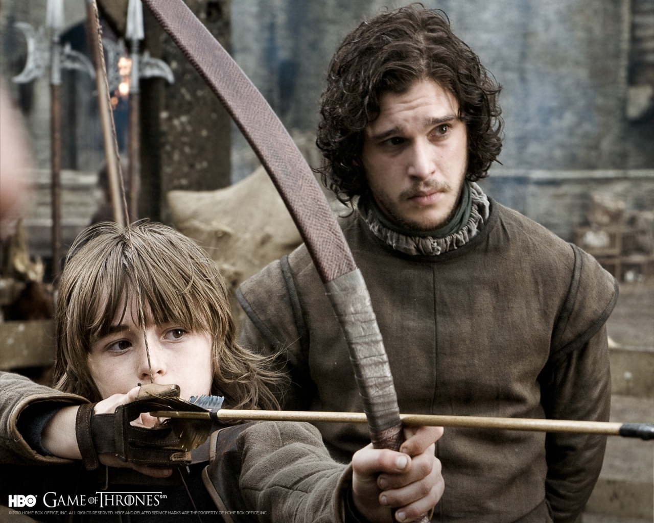game of thrones bran jon