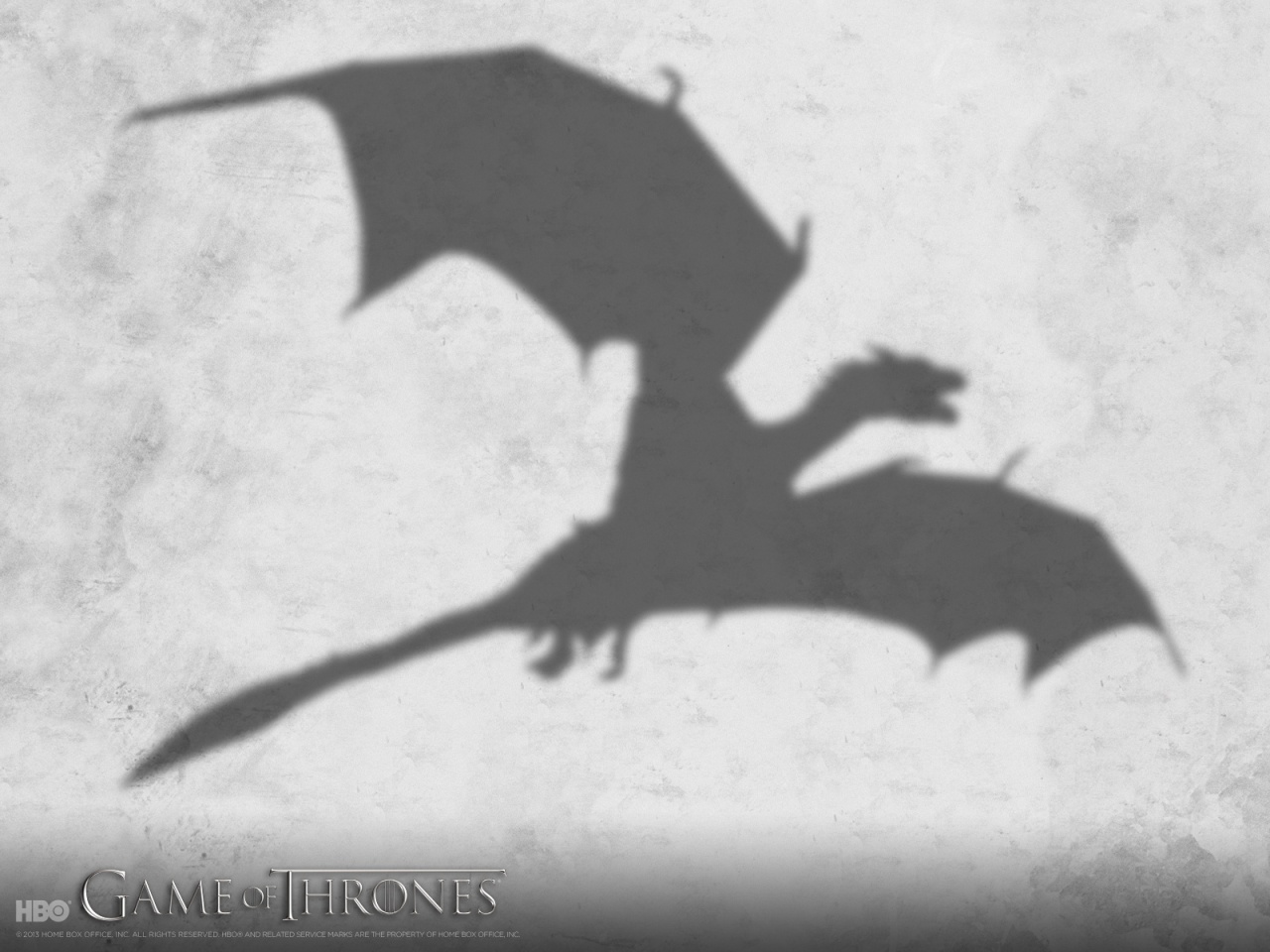 Game of Thrones dragon shadow wallpaper