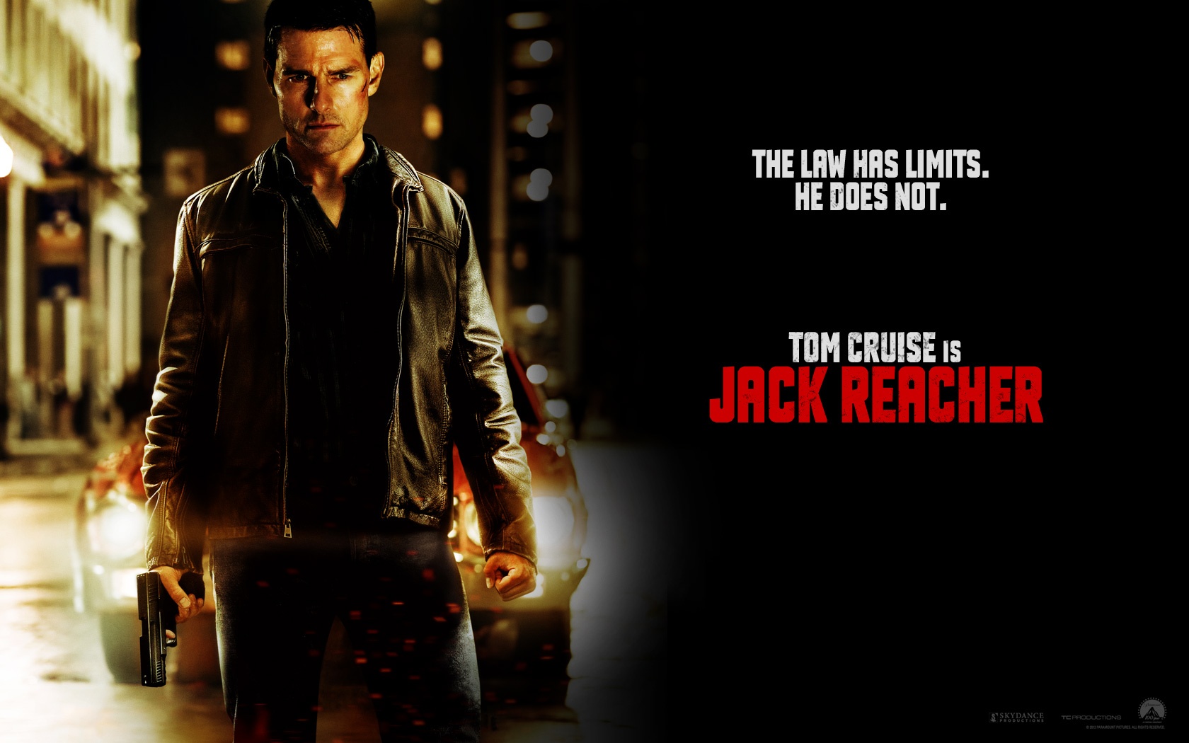 Jack Reacher Tom Cruise desktop wallpaper