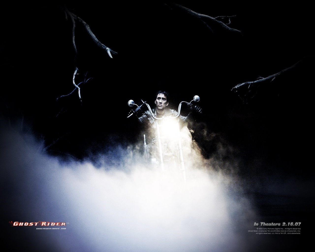 Nicholas Cage as Johnny in Ghost Rider